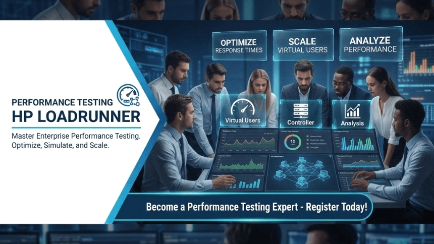 HP LoadRunner Course Near Me | 100% Practical Testing Skills