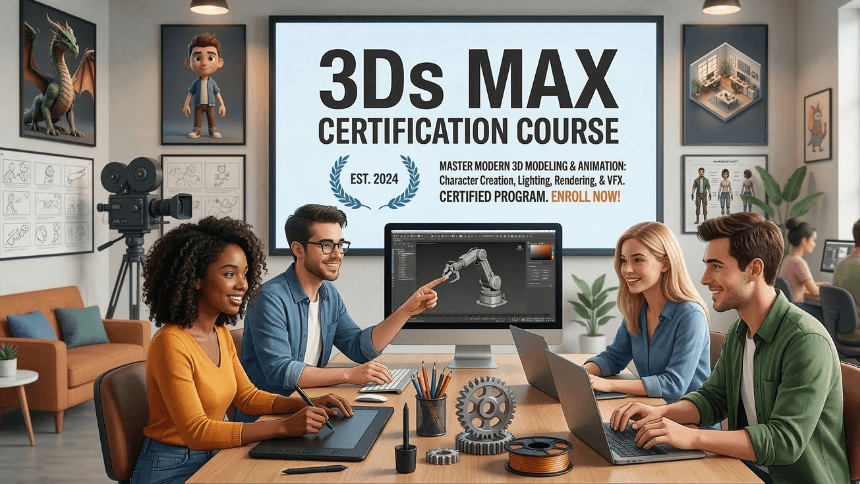 #1 Best 3ds Max Training with Certification | Samyak
