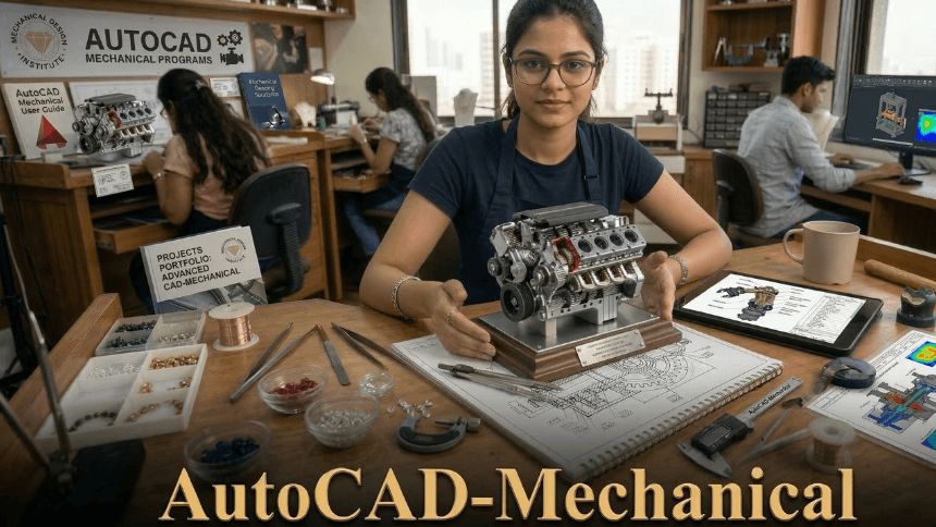 #1 Best AutoCAD for Mechanical Course | Samyak