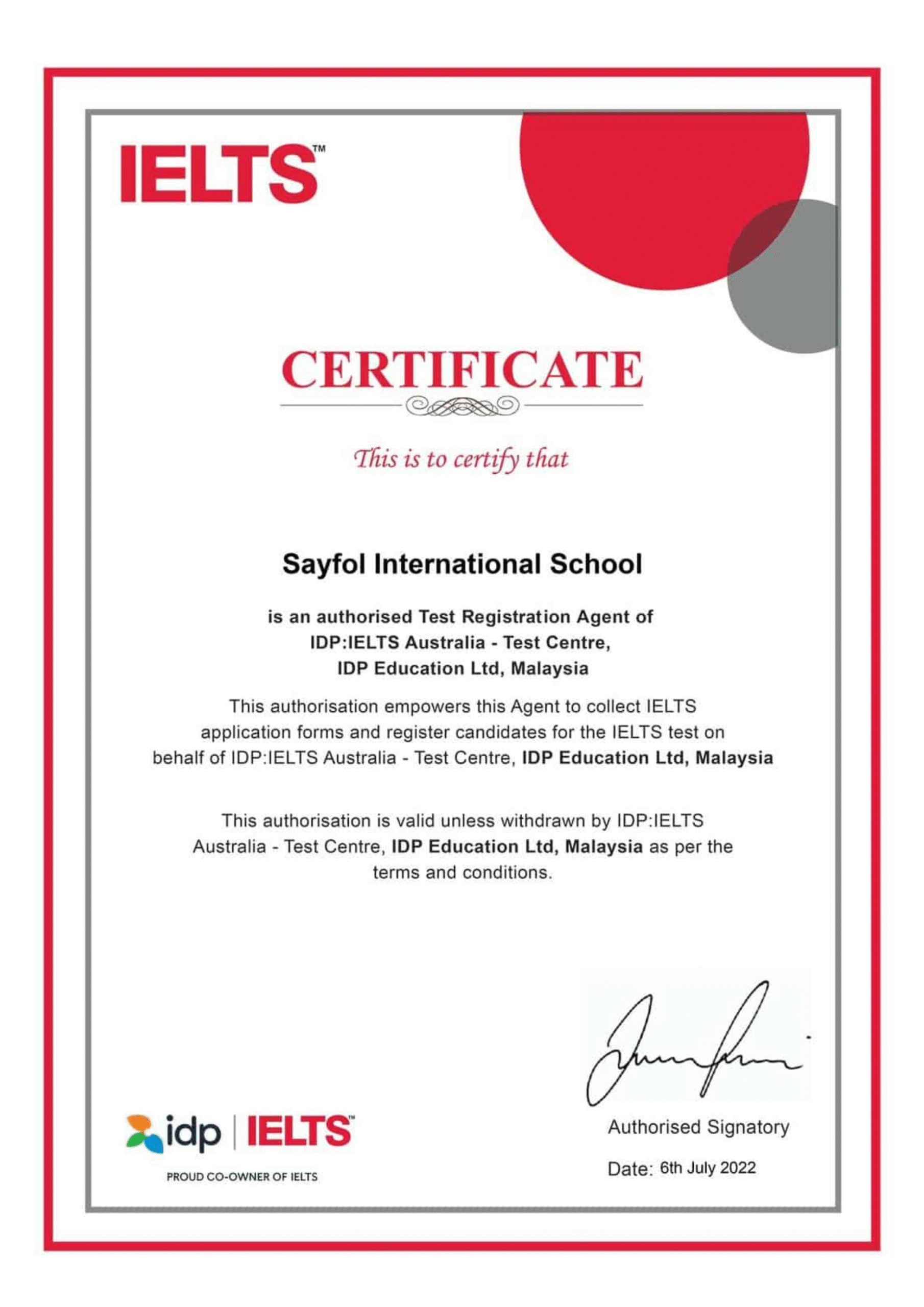 Certificate Image
