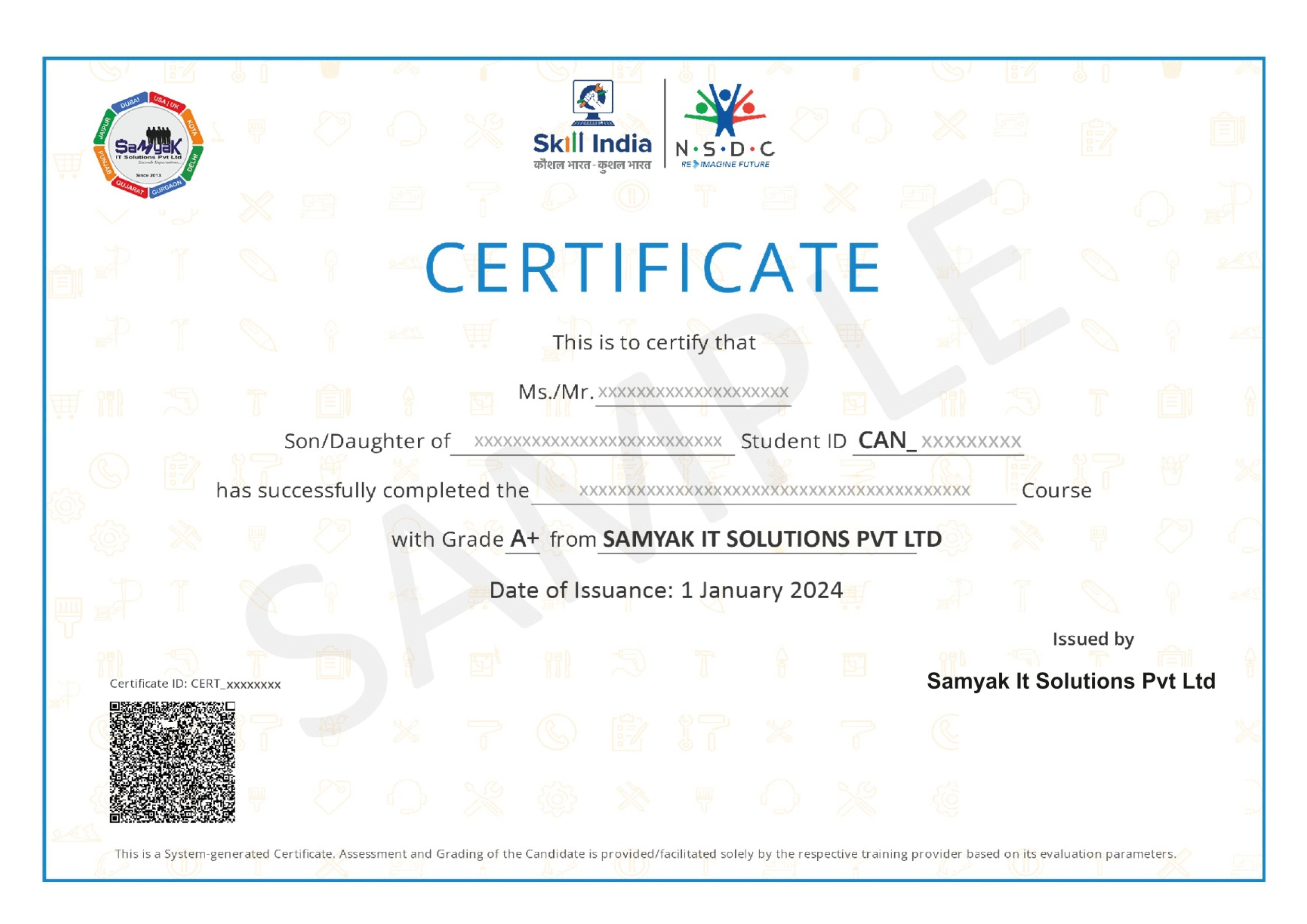 Certificate Image