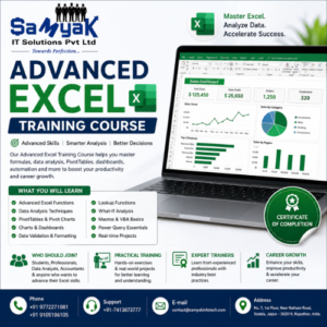 Advance Excel Training Course