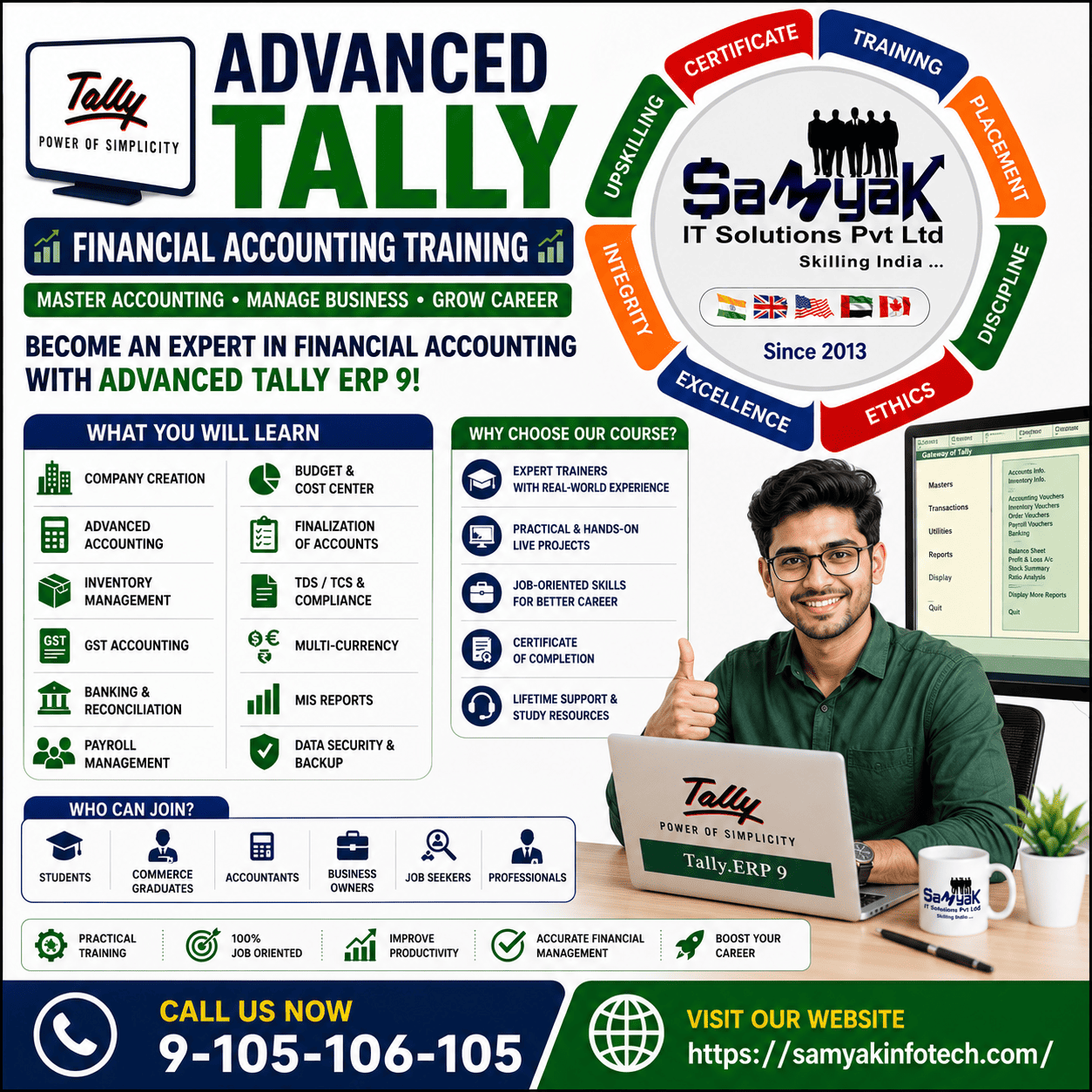Advanced Tally Financial accounting traning