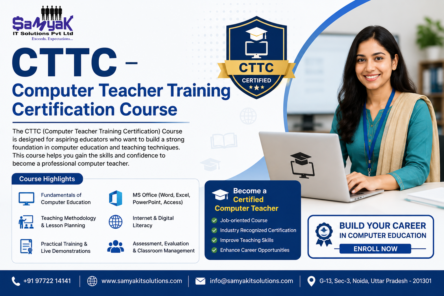 CTTC – Computer Teacher Training Certification Course