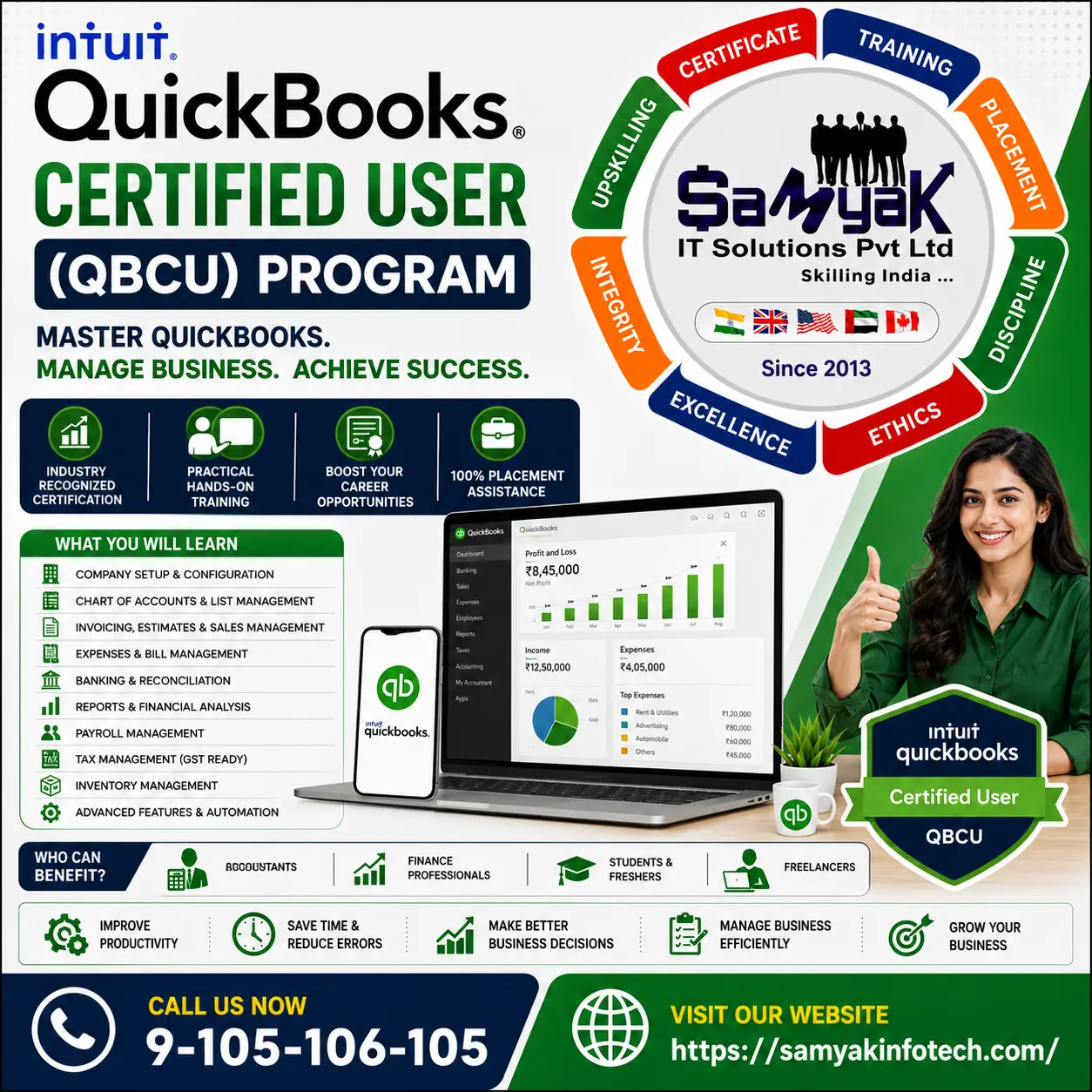 Intuit QuickBooks Certified User (QBCU) Program