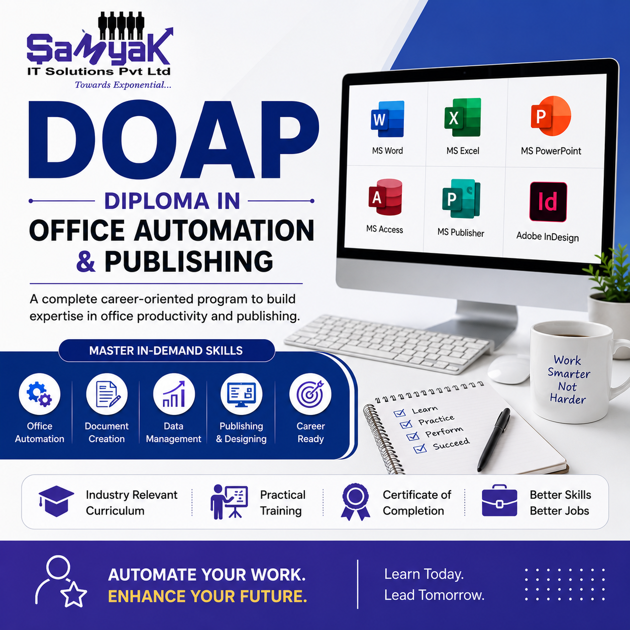 DOAP – Diploma in Office Automation & Publishing