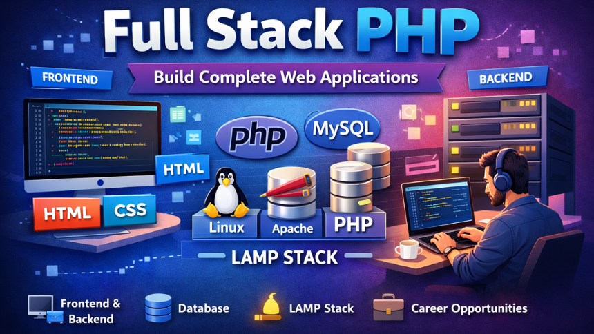 full stack php : Complete Guide for Modern Web Development