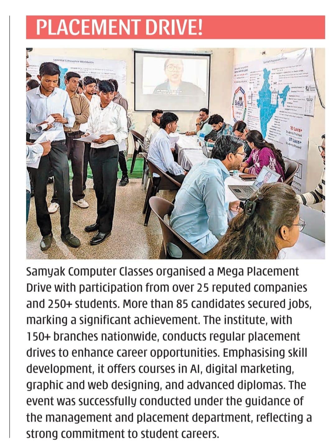 Samyak in News 10