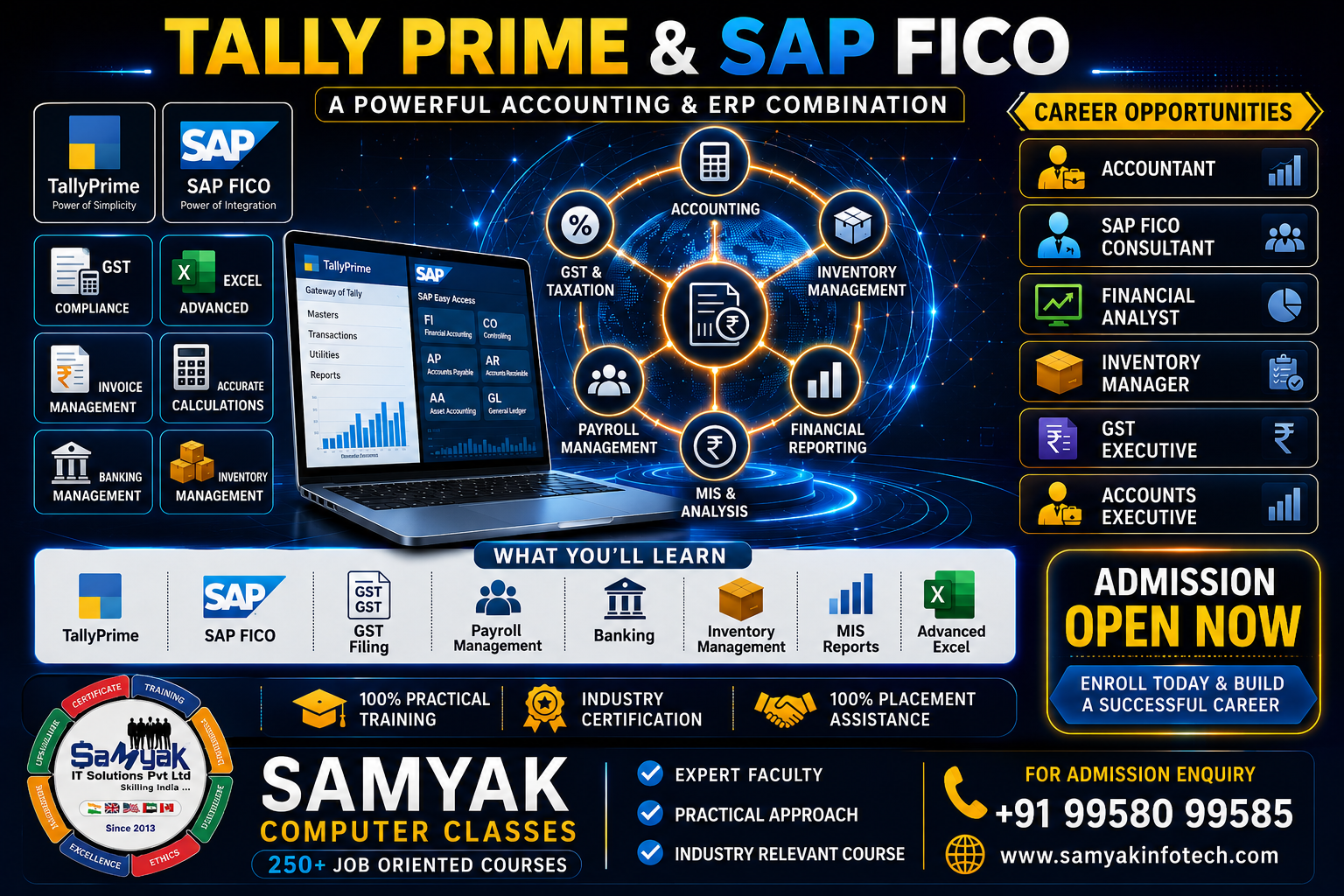Tally Prime & SAP FICO Course